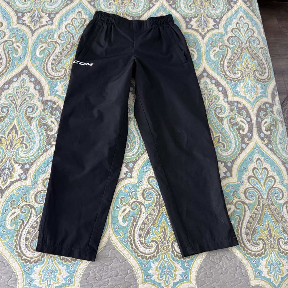 CCM Hockey Boys Youth Lightweight Black Rink Suit Pant '21 Size M